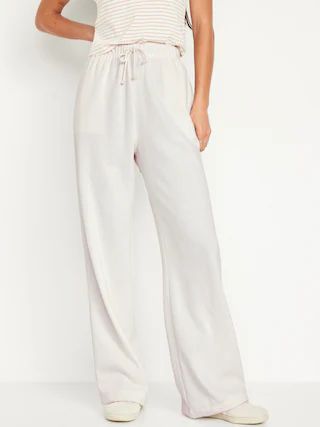 Extra High-Waisted Fleece Pants for Women | Old Navy (CA)