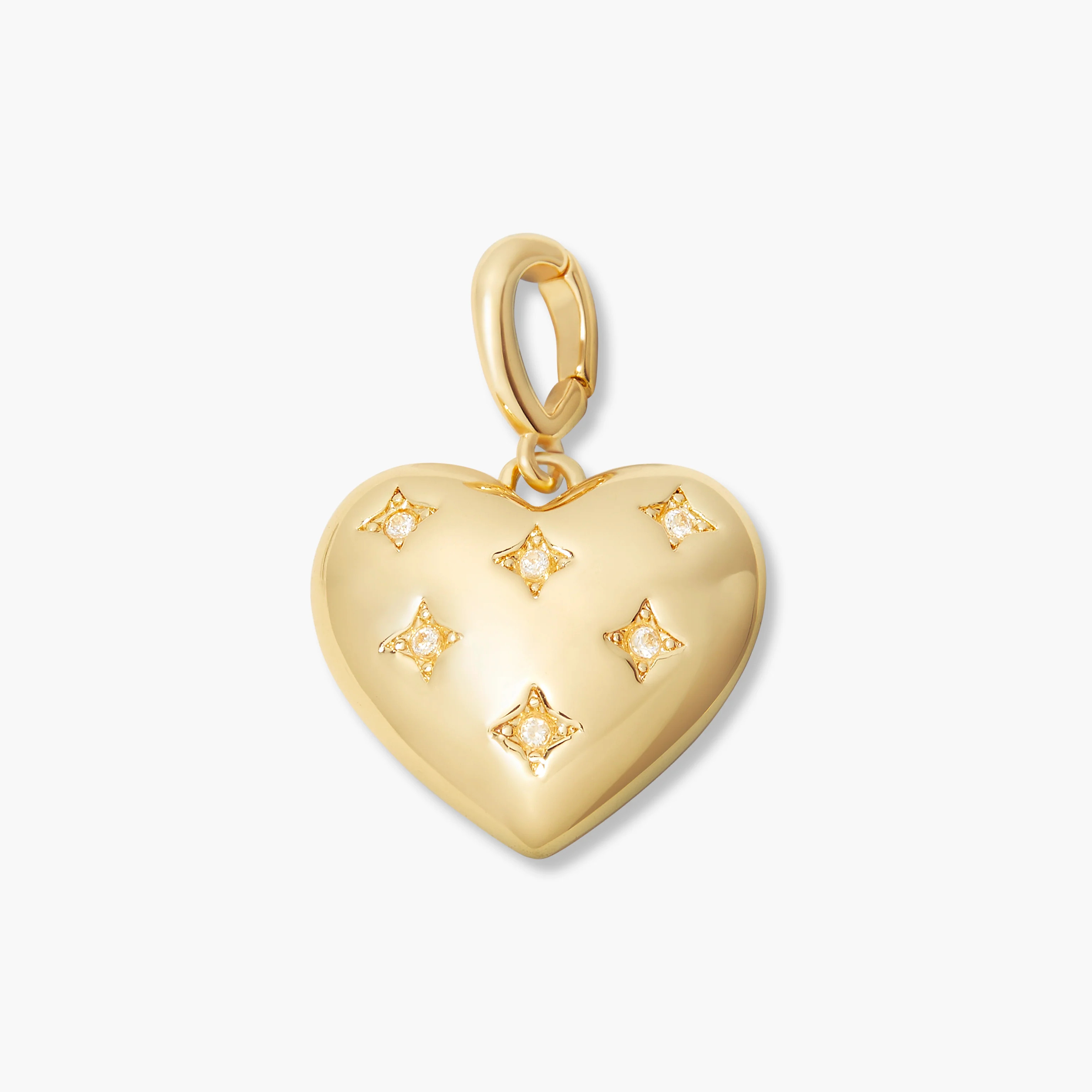 Lillian Heart Charm | Brook and York