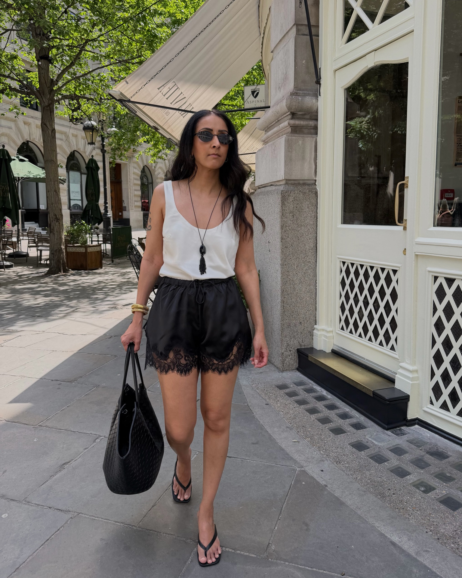 Minimal summer outfit with a touch of lace 🤍🖤

#LTKstyletip #LTKeurope #LTKsummer