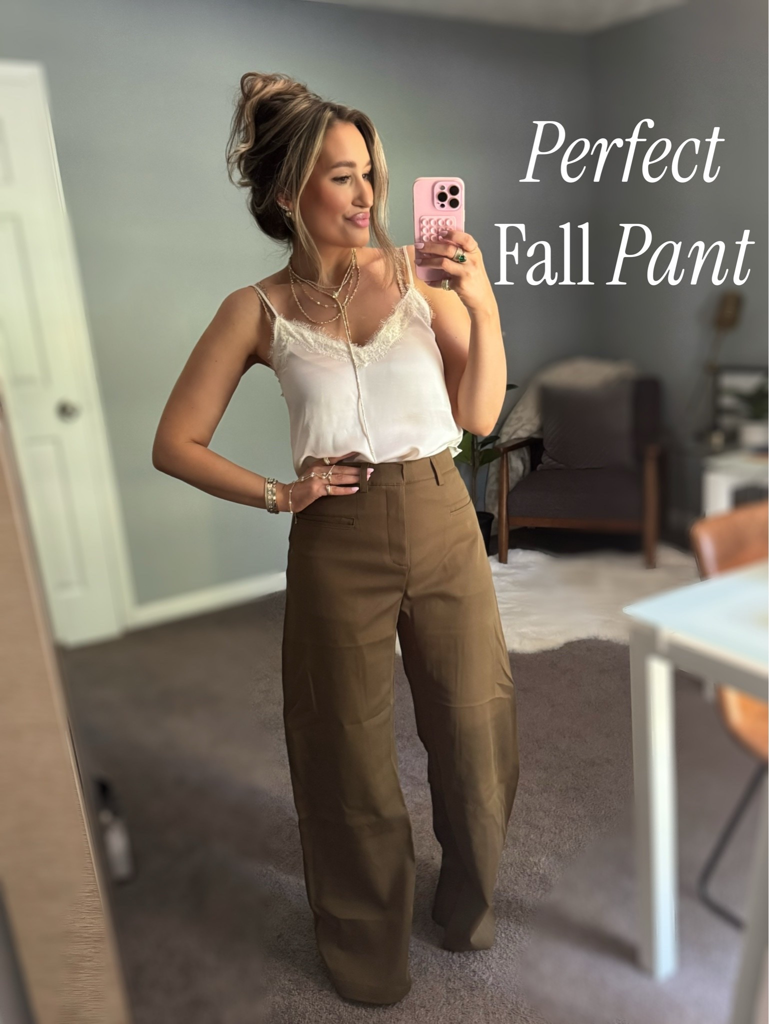 These are so nice! Lightweight but high quality. They look and feel expensive 

I’m in size 6. The waist is fitted and legs slightly relaxed. True to size with slouchy fit in the legs

#LTKootd #LTKWorkwear #LTKSeasonal