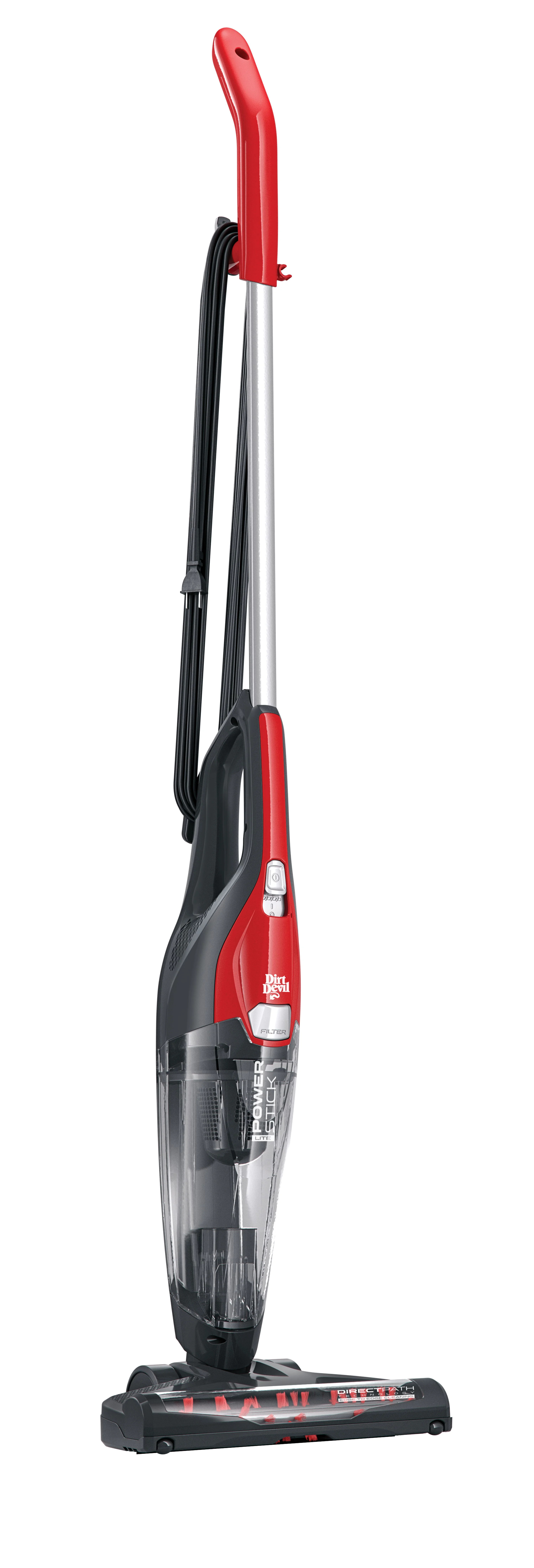 Dirt Devil Power Stick Lite 4-in-1 Corded Stick Vacuum Cleaner in Red, SD22030 - Walmart.com | Walmart (US)