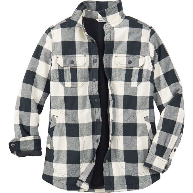 Women's Free Swingin' Lined Flannel Shirt Jac | Duluth Trading Company
