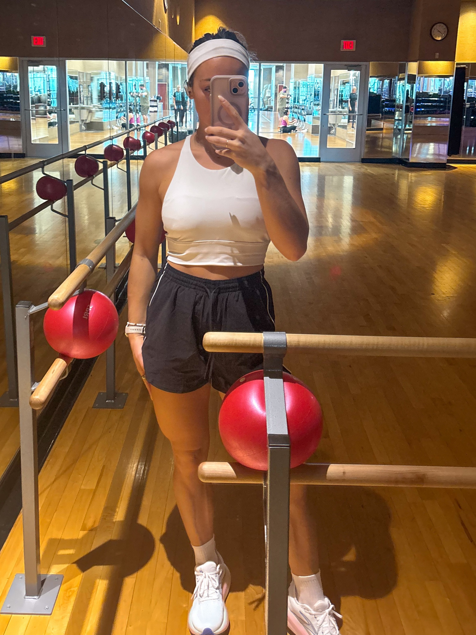 Aritzia top. Lululemon shorts. Brooms shoes  

#LTKActive #LTKFitness