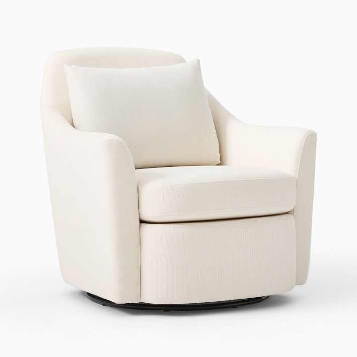 Dallas Swivel Chair | West Elm (US)