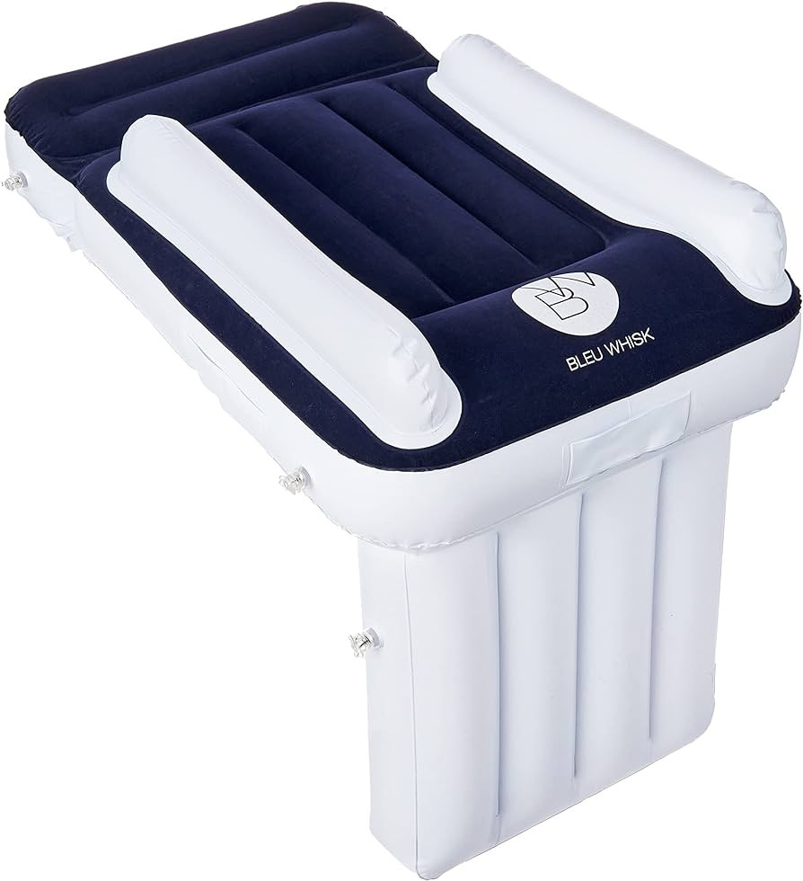 BleuWhisk Inflatable Toddler Travel Bed - Airplane Bed for Kids, Airplane Seat Extender for Kids ... | Amazon (US)