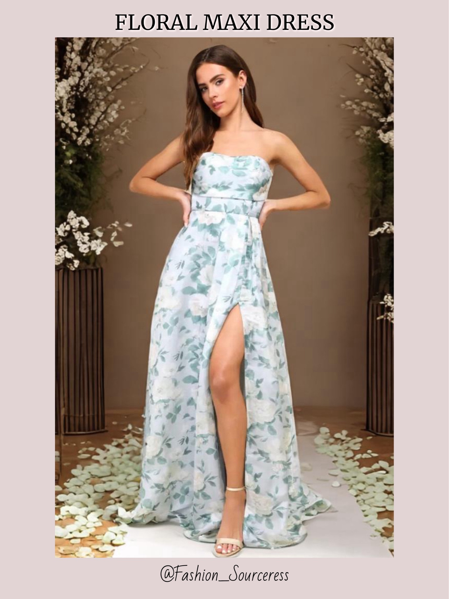 For Keeps Maxi Gown - Floral Blue curated on LTK