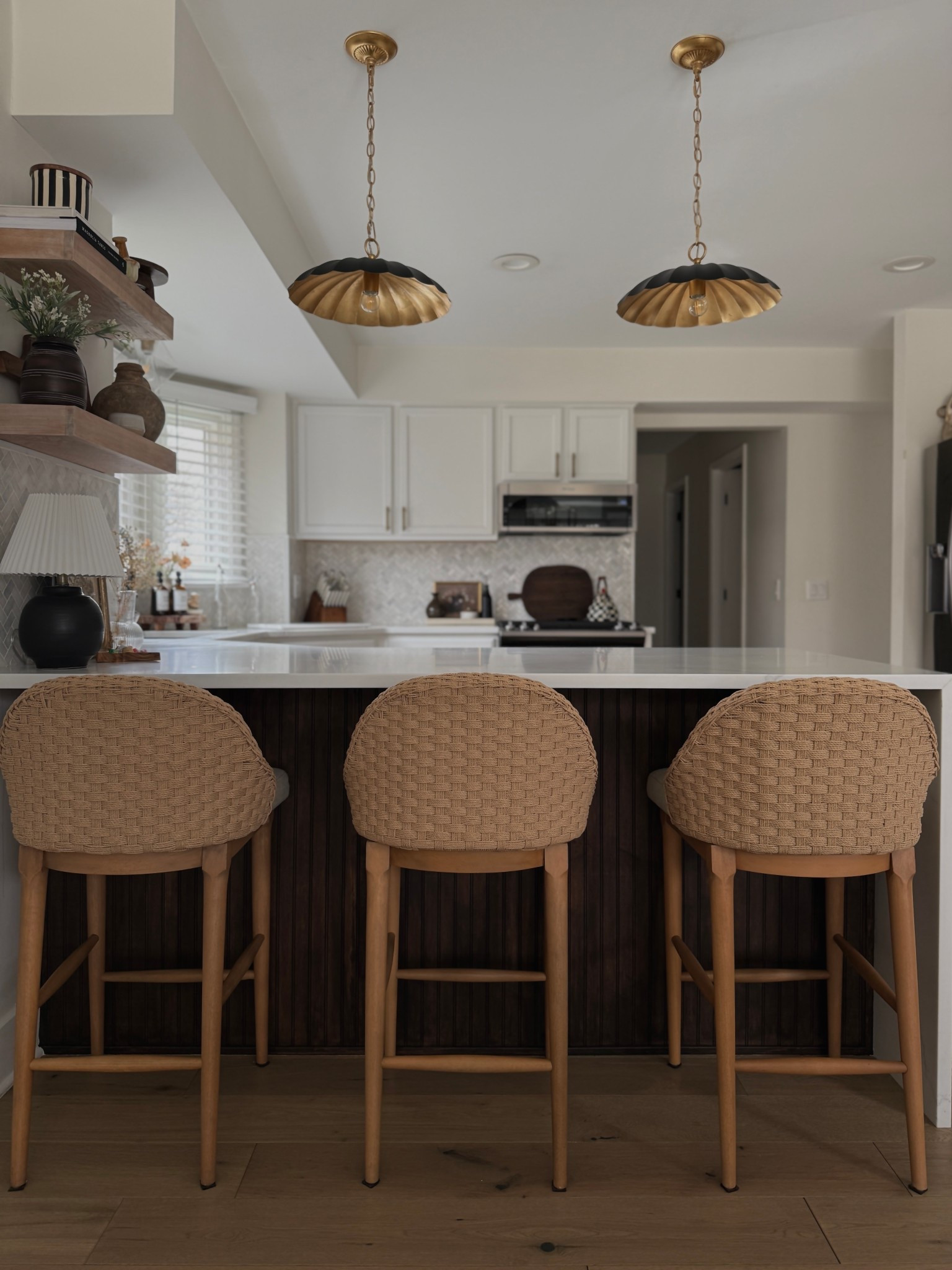 Easy DIY wood paneling! Kitchen upgrade on a budget 

#LTKHome