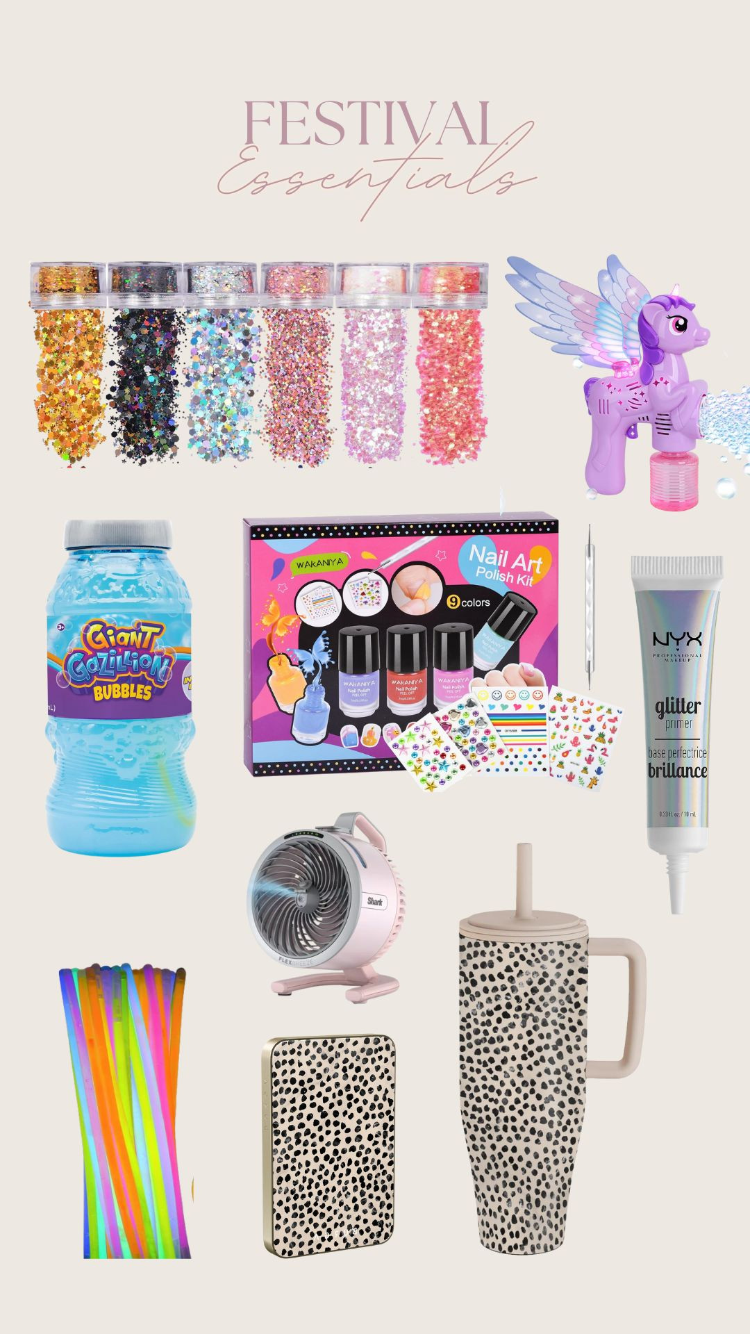 Festival Essentials when going with kids ✨🪩 

 #LTKsummer #LTKfestival #LTKkids