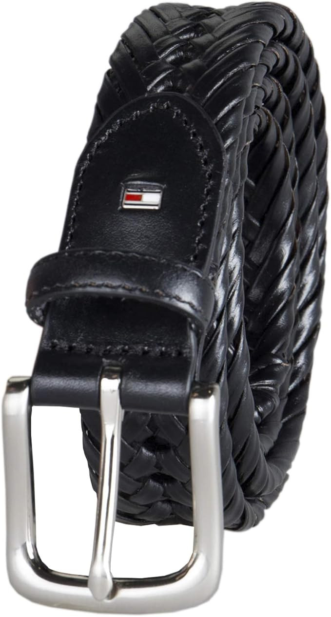 Tommy Hilfiger mens Braided Everyday Casual Belt | Amazon (US)