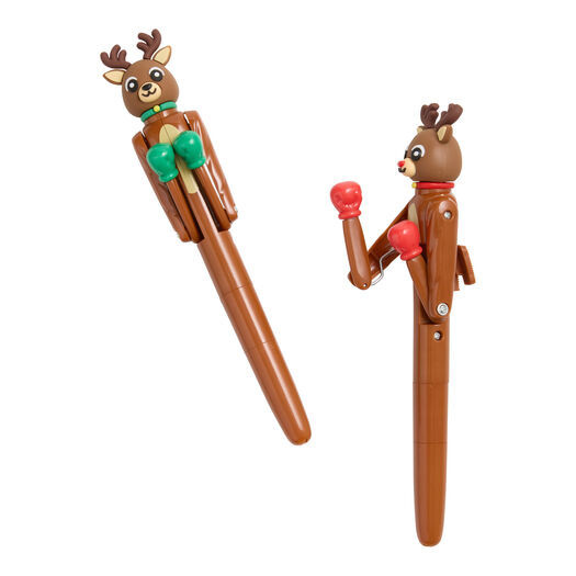 Boxing Reindeer Action Pens 2 Pack by World Market | World Market