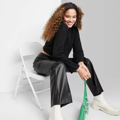 Women's Crewneck Boxy Pullover Sweater - Wild Fable™ | Target