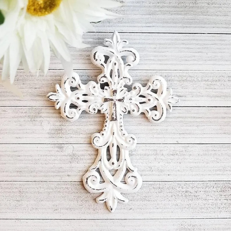 Wall Cross, Religious Gifts, Religious Wall Art, Wall Hanging Cross, Crucifix, Wall Cross Decor, ... | Etsy (US)