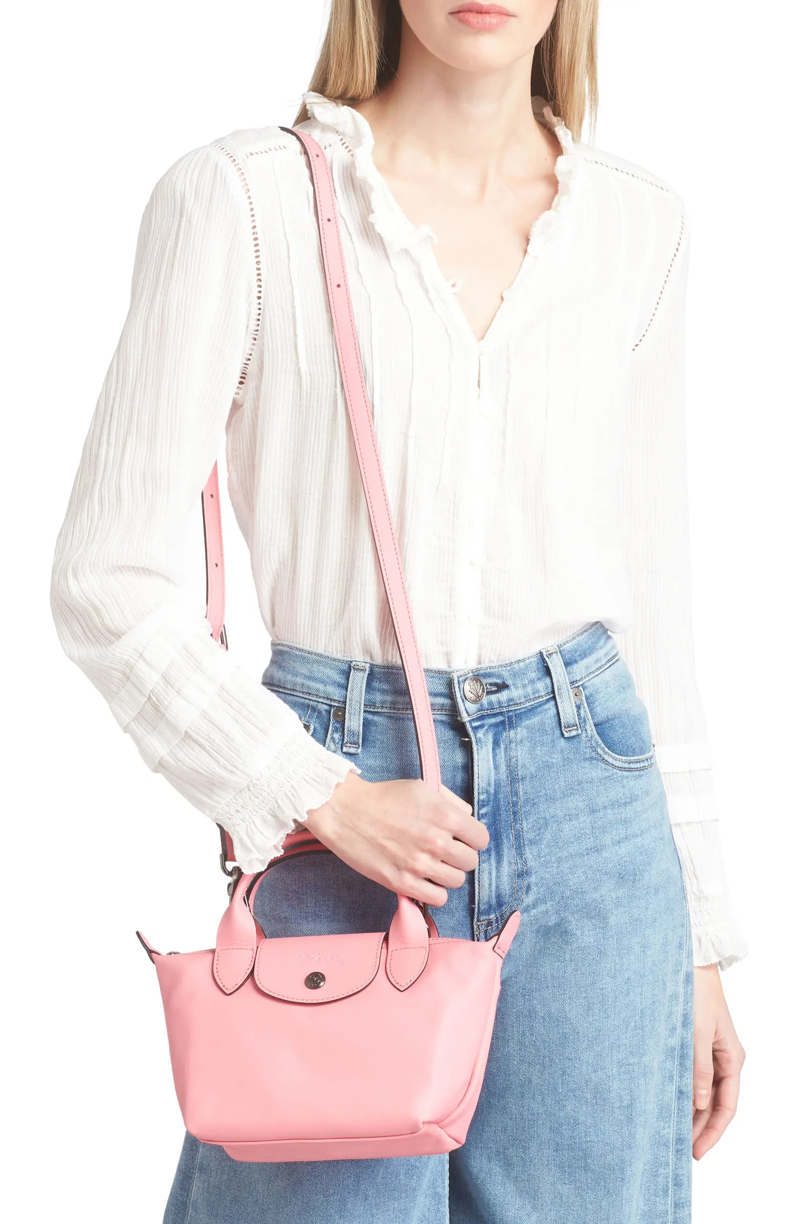 Extra Small Le Pliage Xtra Leather Crossbody Bag | Nordstrom