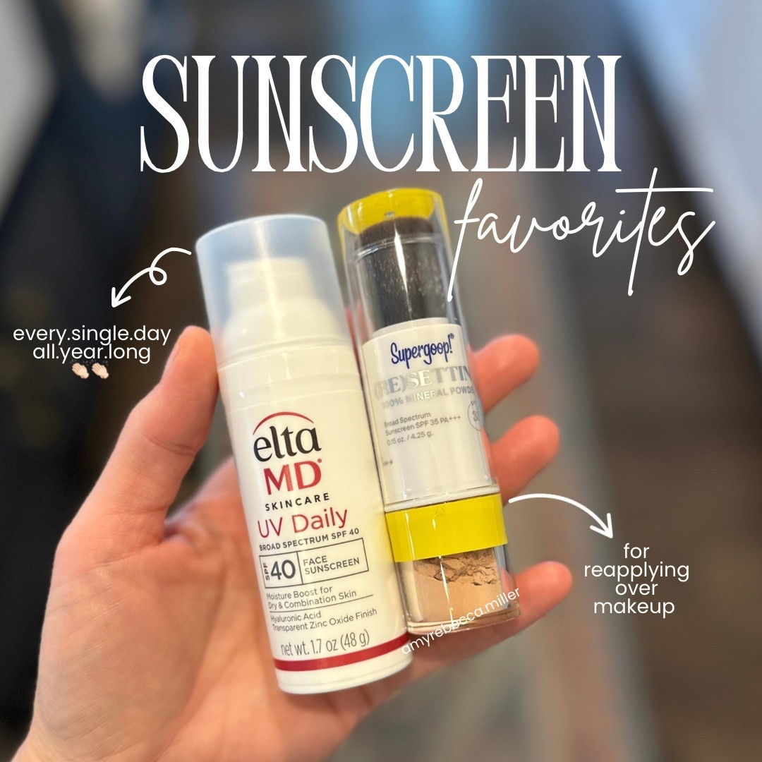 My go to (face) sunscreens ☀️

#sunscreen #summerstyle #summerproducts

#LTKOver40 #LTKBeauty #LTKStyleTip