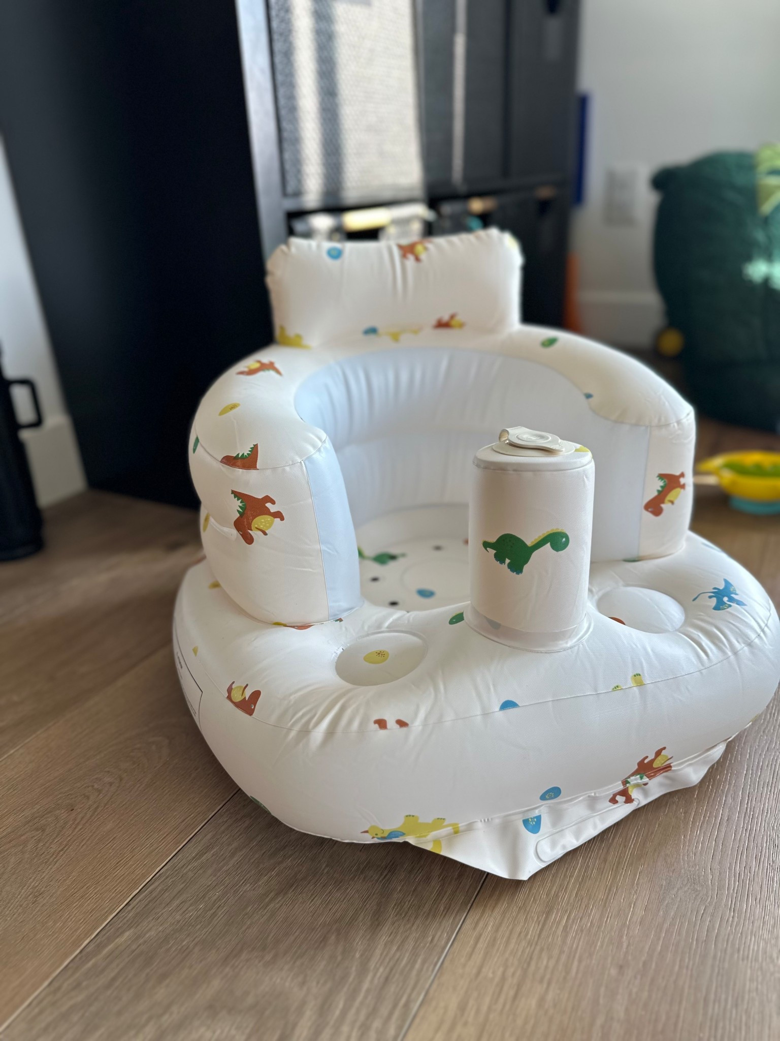 Portable, self-inflating chair! 