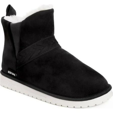 MUK LUKS® Women s Harleen Water-Resistant Boots Black 9 NEW 125-5785 | Walmart (US)