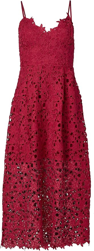 ASTR the label Women's Sleeveless Lace Fit & Flare Midi Dress | Amazon (US)