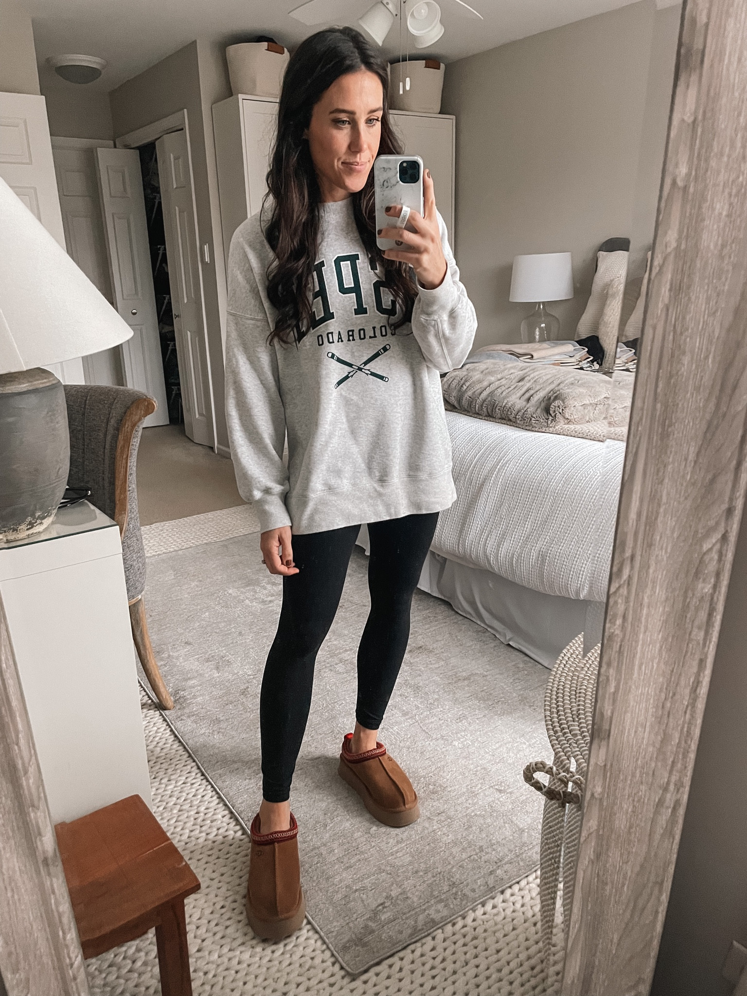 11.4.22
Abercrombie Sweatshirt, ugg platform slippers 

#LTKstyletip #LTKSeasonal #LTKunder100