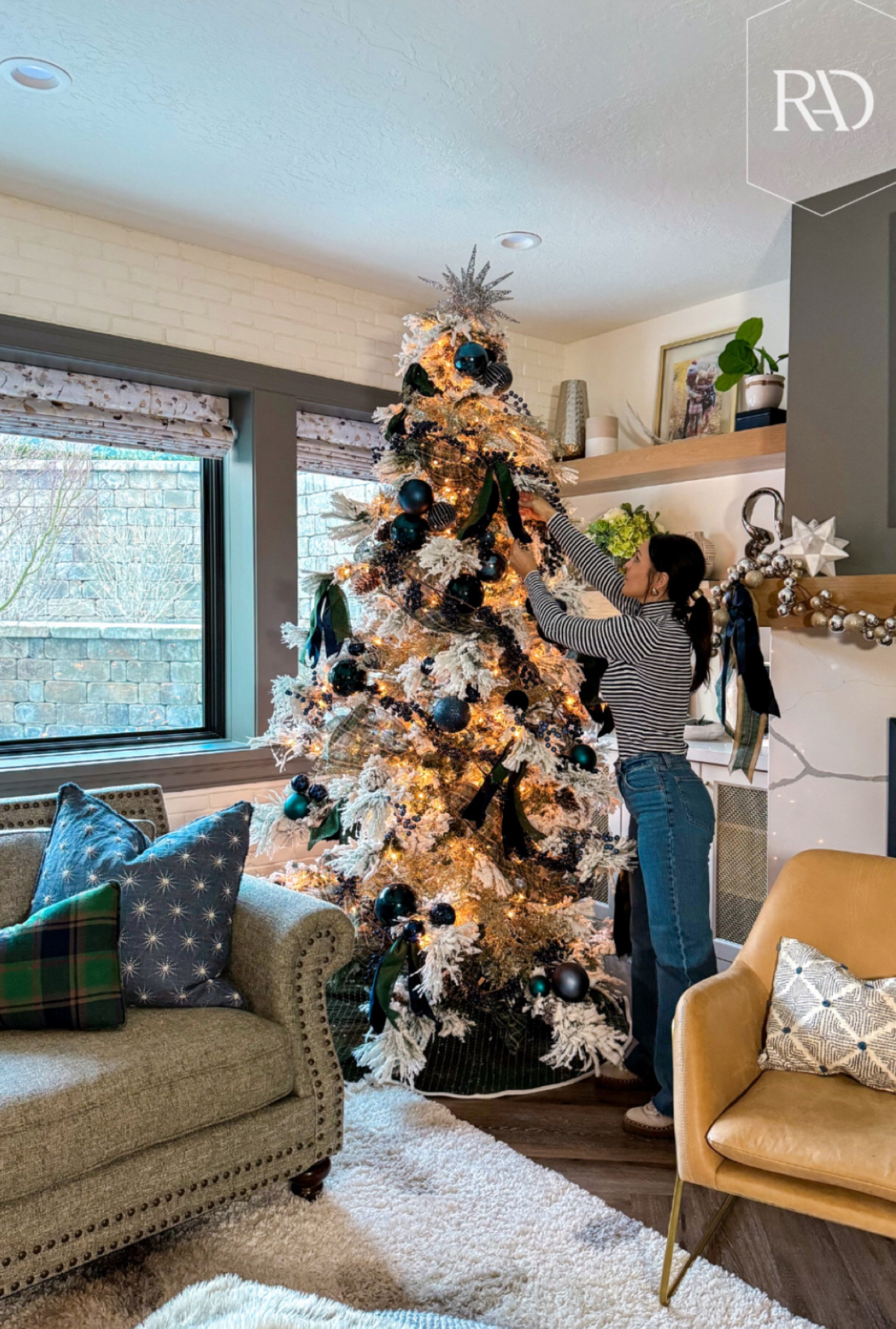 Every year I find the perfect holiday @wayfair. Some of my favorite Christmas trees including this long pine needle flocked tree are from Wayfair. I’ve linked this exact tree (mine is 9ft) but comes in 7ft and 12ft option! 
Shop my navy blue themed Christmas decor and tree decorations.
Bulb ornaments
Blueberry garland
#wayfairpartner #onlyatwayfair #wayfair

#LTKHoliday #LTKHome #LTKSaleAlert
