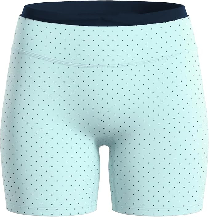 Aoxjox Workout Dual Core Biker Shorts for Women Dual‑Layer Waistband Contrast-Color Gym Yoga Sh... | Amazon (US)