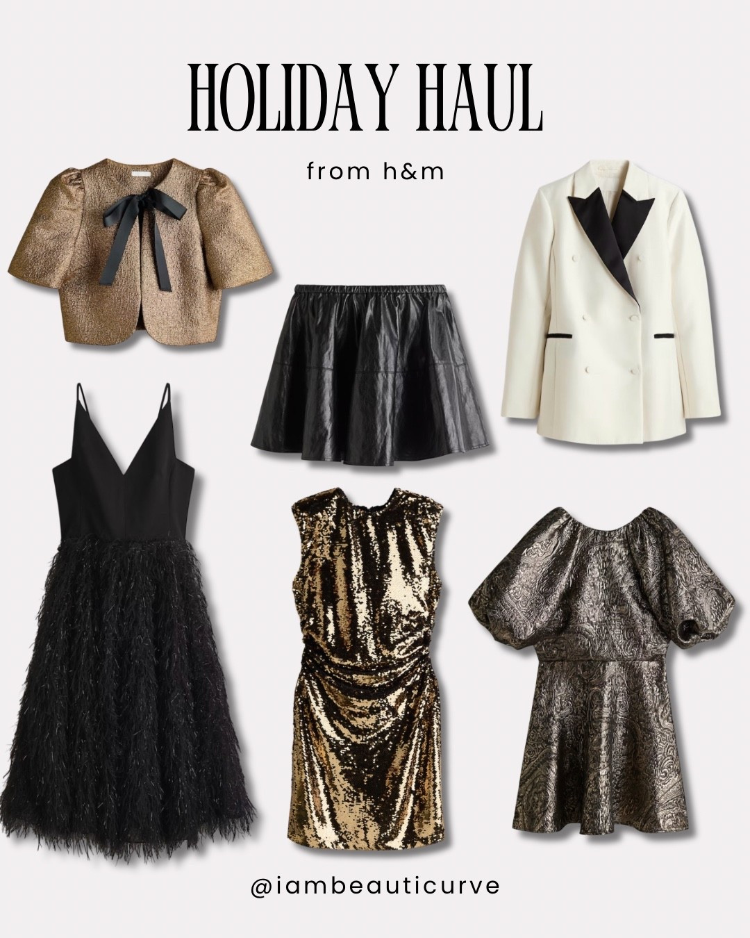 H&amp;M Holiday Faves ✨🖤

#LTKHoliday #LTKFindsUnder100 #LTKMidsize