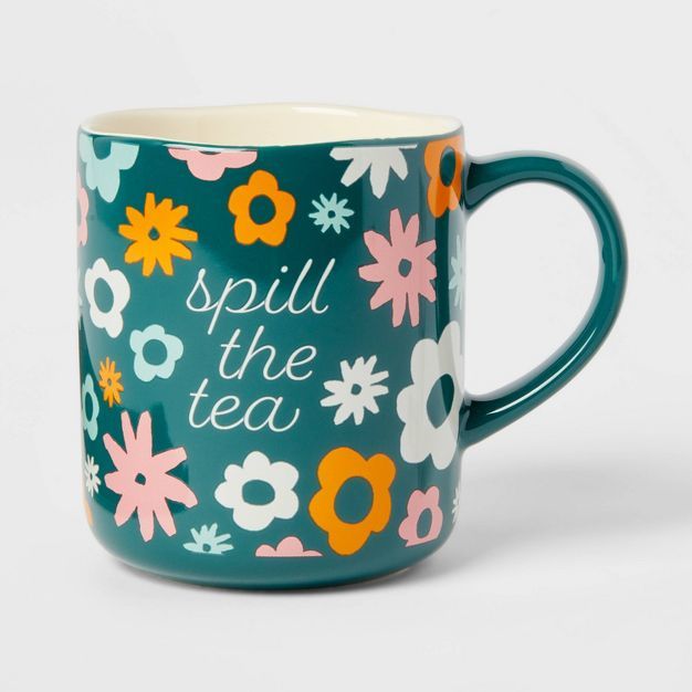 16oz Stoneware Spill The Tea Mug - Opalhouse™ | Target