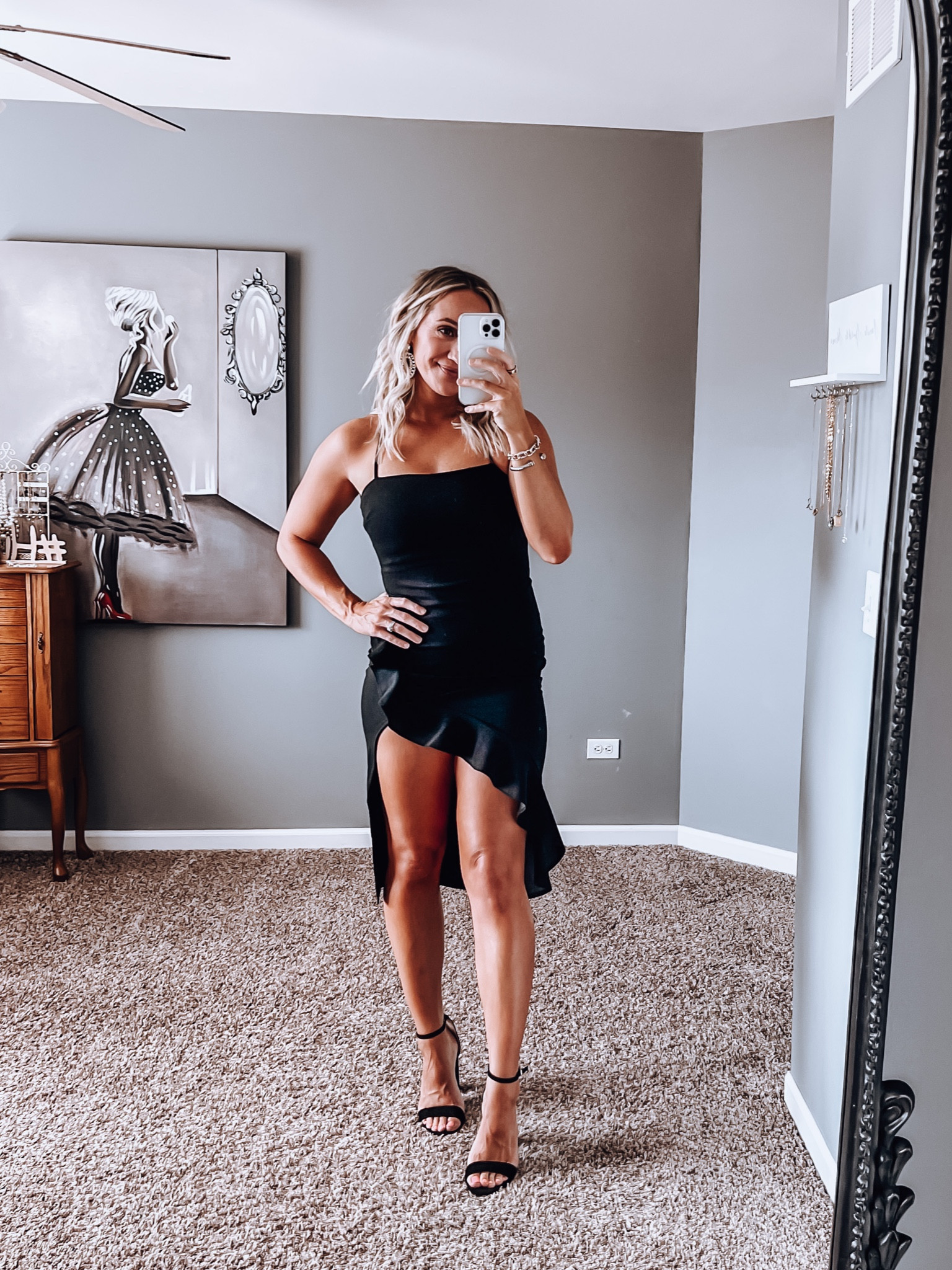 The cutest wedding guest dress! Little black dress! Formal dress, LBD. Winter wedding guest dress. Spring wedding guest dress. Summer wedding guest dress. Fall wedding guest dress  

#LTKsalealert #LTKwedding #LTKfindsunder50