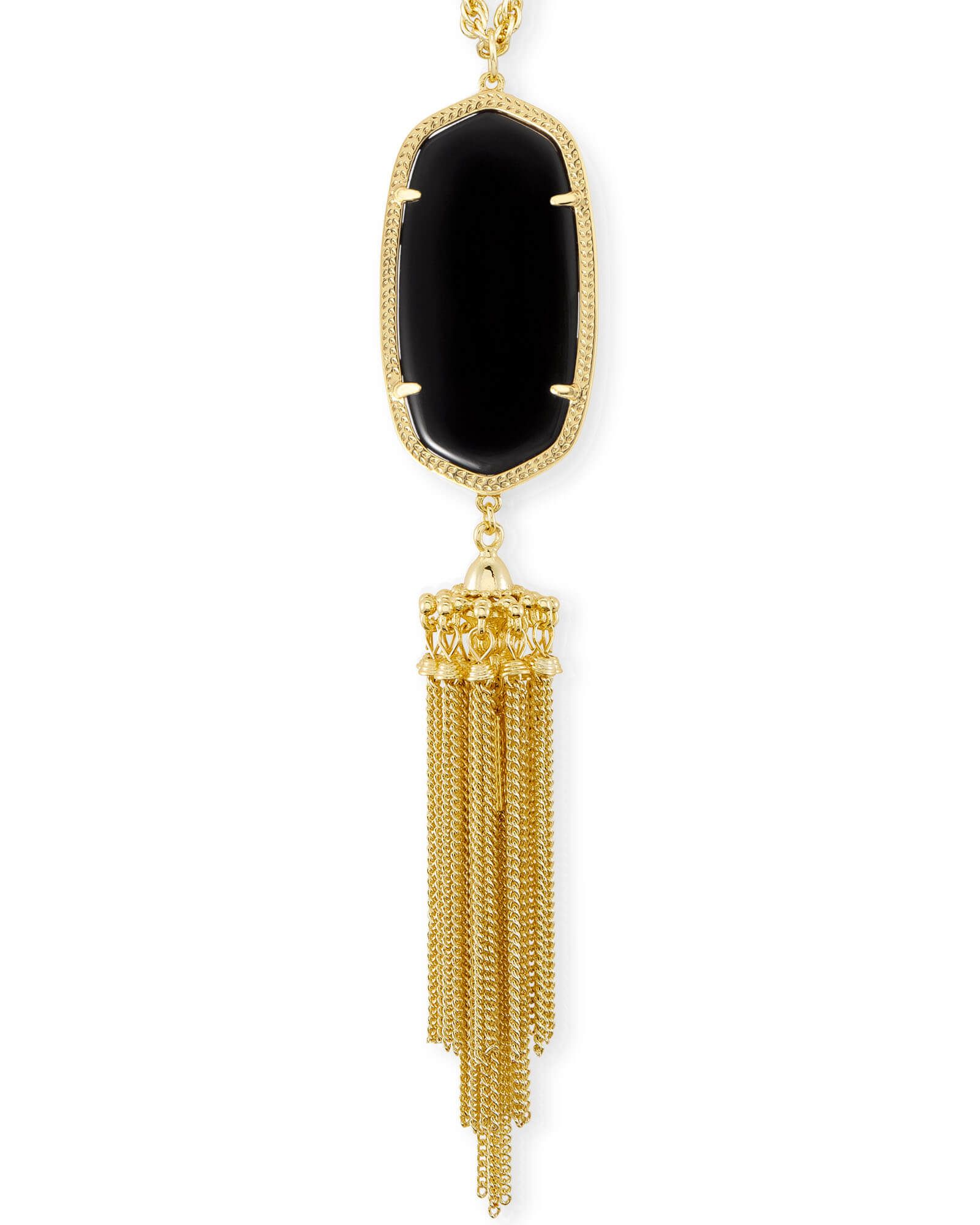 Rayne Necklace in Black | Kendra Scott