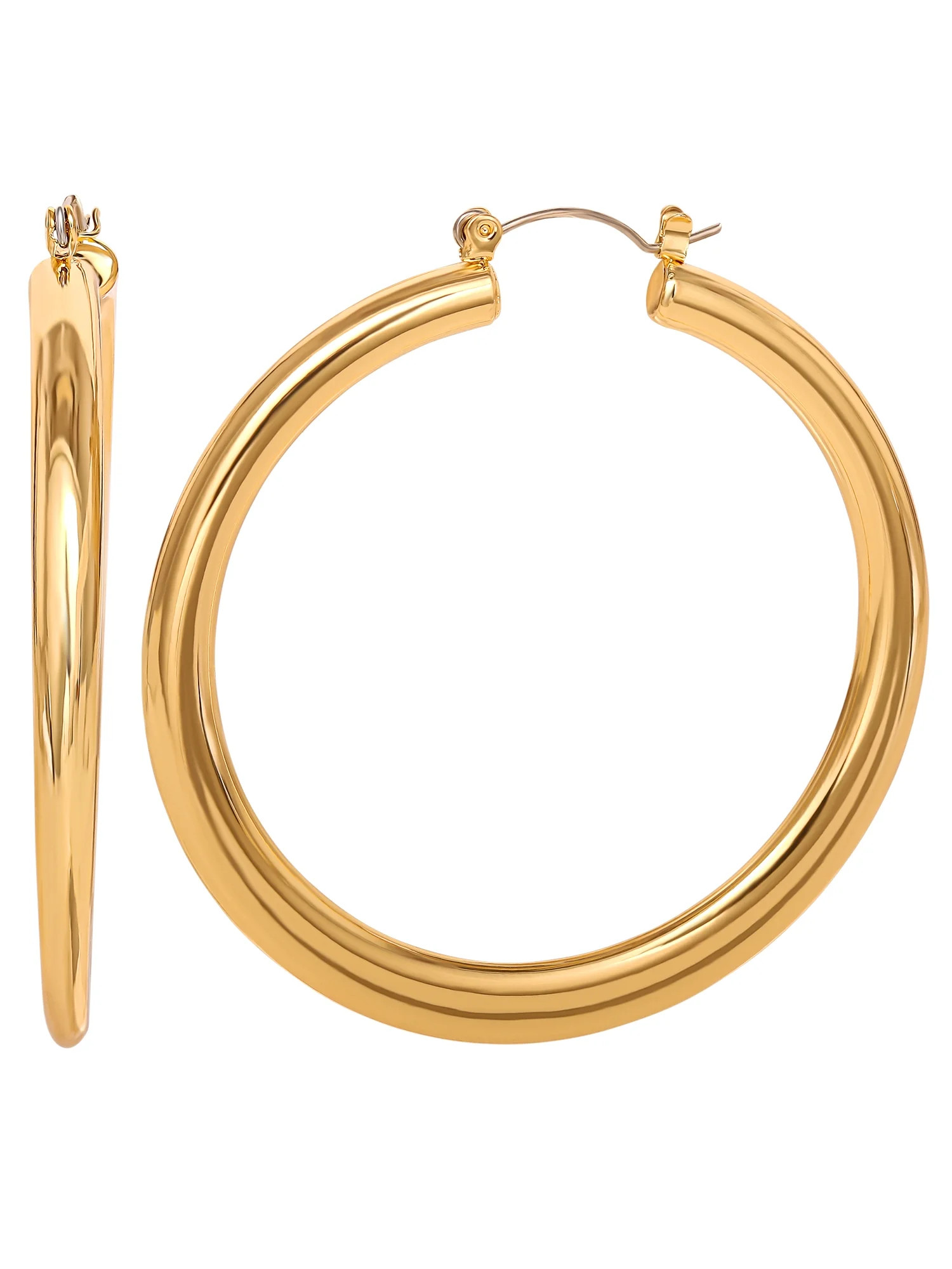 Jessica Simpson Polished Hoop Earring | Walmart (US)