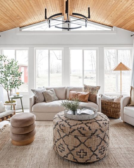 Maybe our favorite space, the sun room is the perfect relaxing spot.

#LTKhome