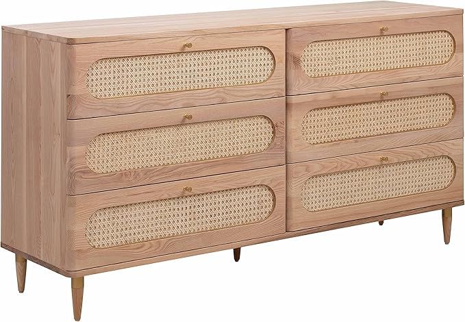 TOV Furniture Carmen Cane 6 Drawer Dresser | Amazon (US)