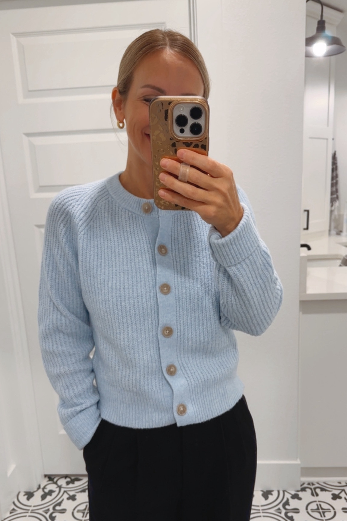 Target has the cutest sweaters and cardigans for fall! This cardigan comes in lots of colors and I sized up one size to a small. 

#LTKFindsUnder50 #LTKSeasonal #LTKStyleTip