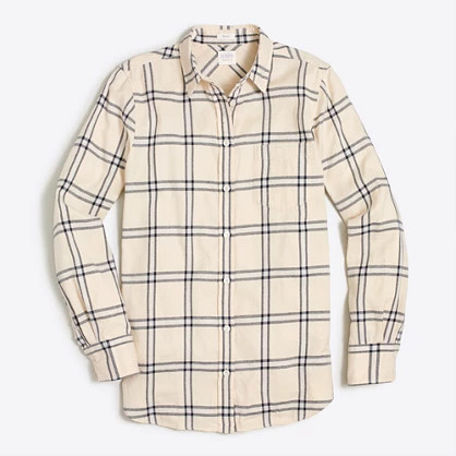 Flannel shirt in boy fit | J.Crew Factory