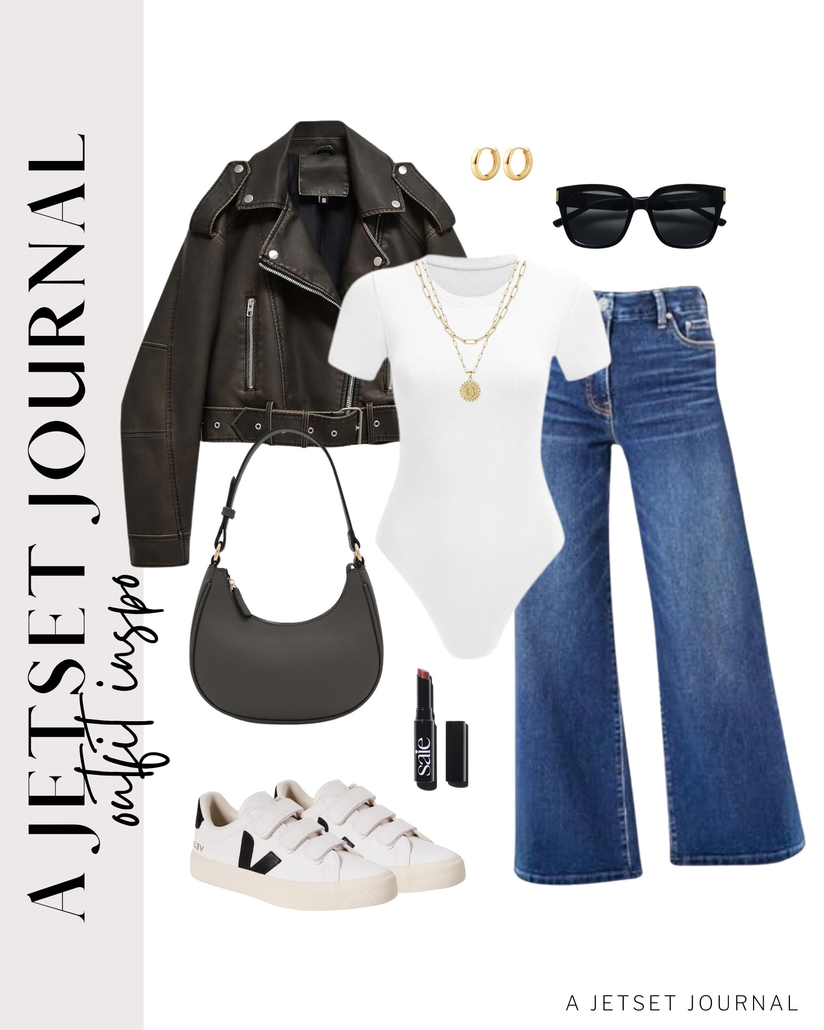 Rock a stylish look with a faux leather jacket, wide-leg jeans, a short sleeve bodysuit, and sneakers!
winter outfit, casual style, amazon fashion, faux leather jacket, wide-leg jeans, short sleeve bodysuit, casual chic, street style, trendy outfit, everyday fashion, laid-back look, comfortable style, sneaker fashion

#LTKSeasonal #LTKStyleTip #LTKU