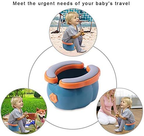 2-in-1 Go Potty for Travel, Portable Folding Compact Toilet Seat,Potty Training Toilet Chairs for... | Amazon (US)