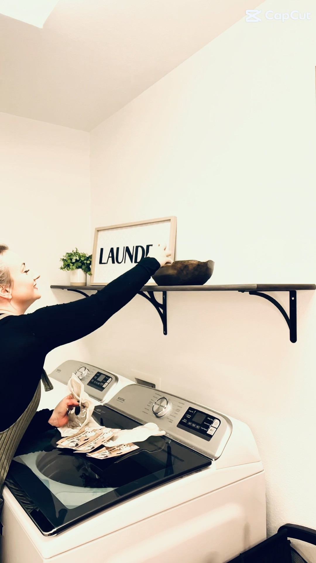 Taking my laundry room up a notch with these Walmart finds. 🤩🤩 Check out these adorable wool
dryer balls!  

#shopthelook 

#LTKHome #LTKWatchNow #LTKStyleTip