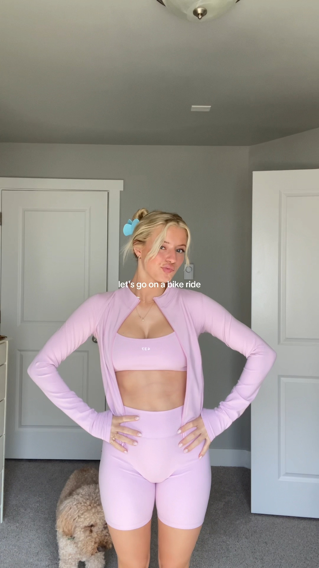 the cutest pink set & fabric is like butter ✨🌸🧈💗

#LTKstyletip #LTKfit #LTKunder100