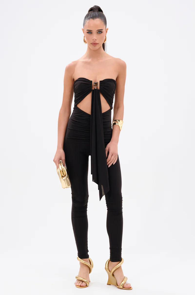ONE OF A KIND CUTOUT JUMPSUIT | AKIRA
