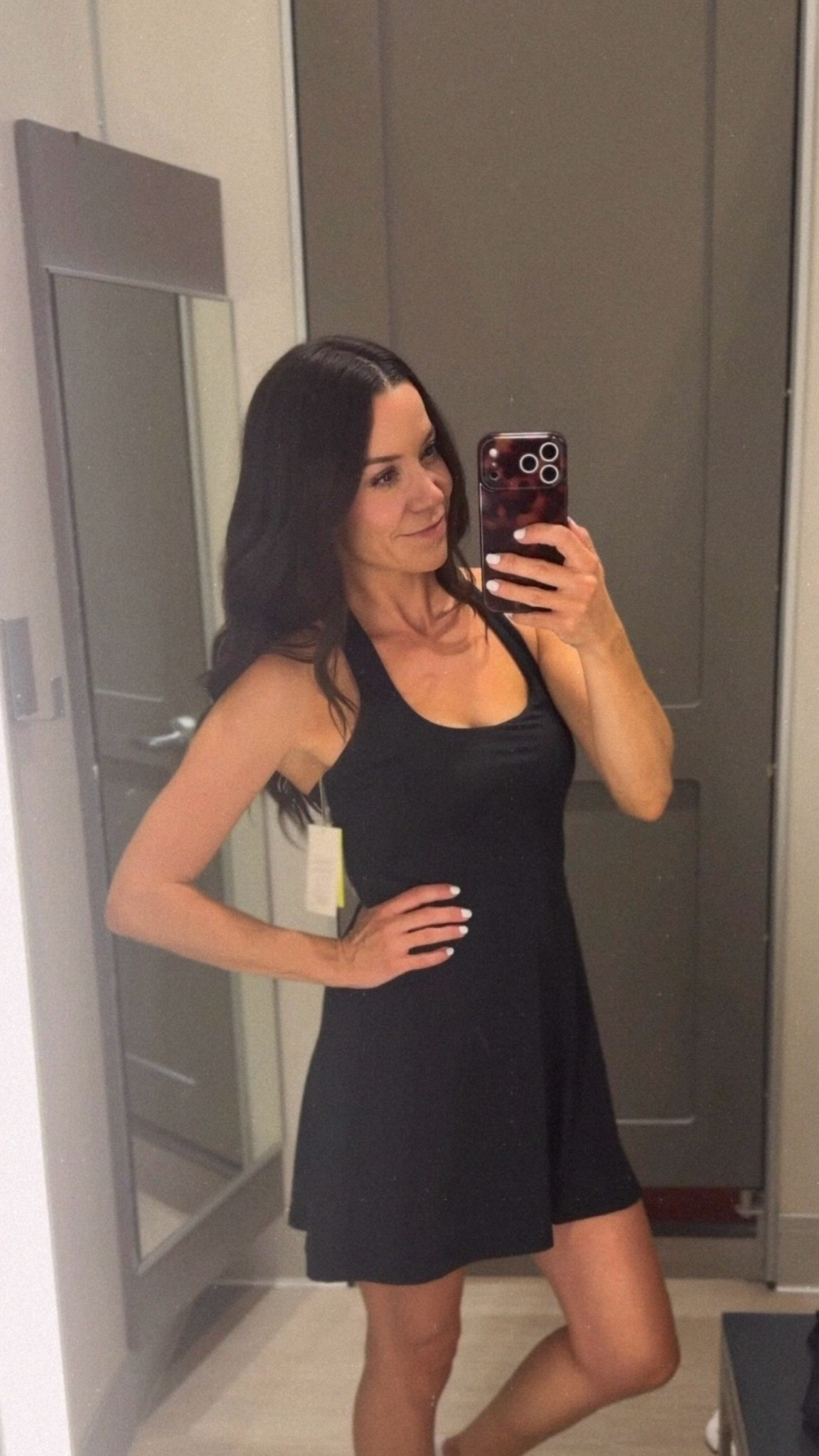 Love this high-neck halter active dress! 
• Must-have features: great cooling material, built-in shelf bra, shorts, side pocket. Perfect athletic fit mini length!

#LTKmomlife #LTKActive #LTKdayinmylife