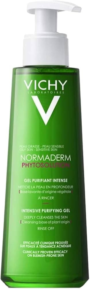 Vichy Anti-Acne Salicylic Acid Cleansing Gel, Normaderm Purifying Face Wash for Oily Skin, Acne B... | Amazon (CA)