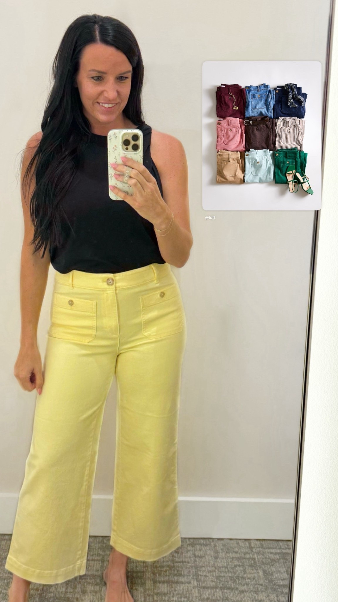 New Loft Palmer pants colors are here!! (This yellow unfortunately is from last spring.) I find that palmers fit true to size and will stretch a little with wear. Great workwear for the office or for teachers!

#LTKWorkwear #LTKSaleAlert