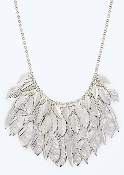Lovely Leaves Statement Necklace | rue21