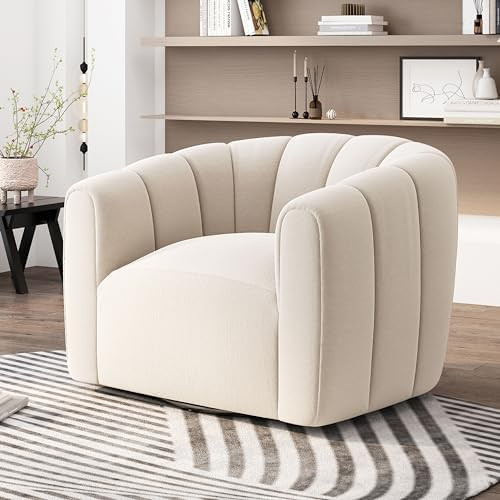 Christopher Knight Home Monroe Velvet Swivel Club Chair,Armchair with 360-Degree Rotation, Uphols... | Amazon (US)