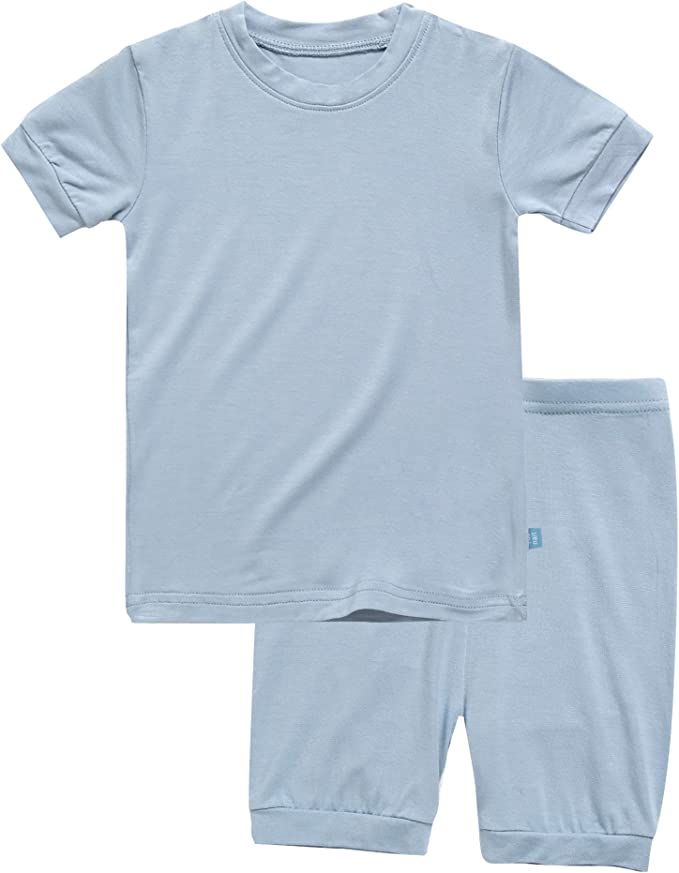 VAENAIT BABY Viscose 6M~12Y Toddler Kids Girls Boys Short Soft Shirring Cool Summer Pjs Sleepwear... | Amazon (US)