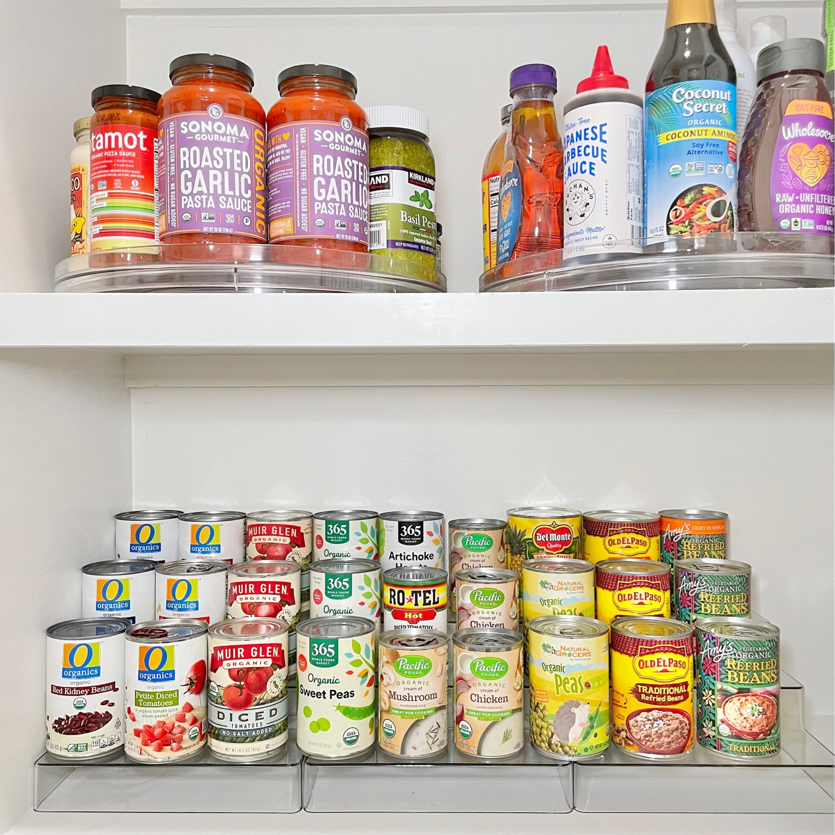 Lazy susans + Risers = the perfect pantry combo!

#LTKfamily #LTKhome #LTKunder50