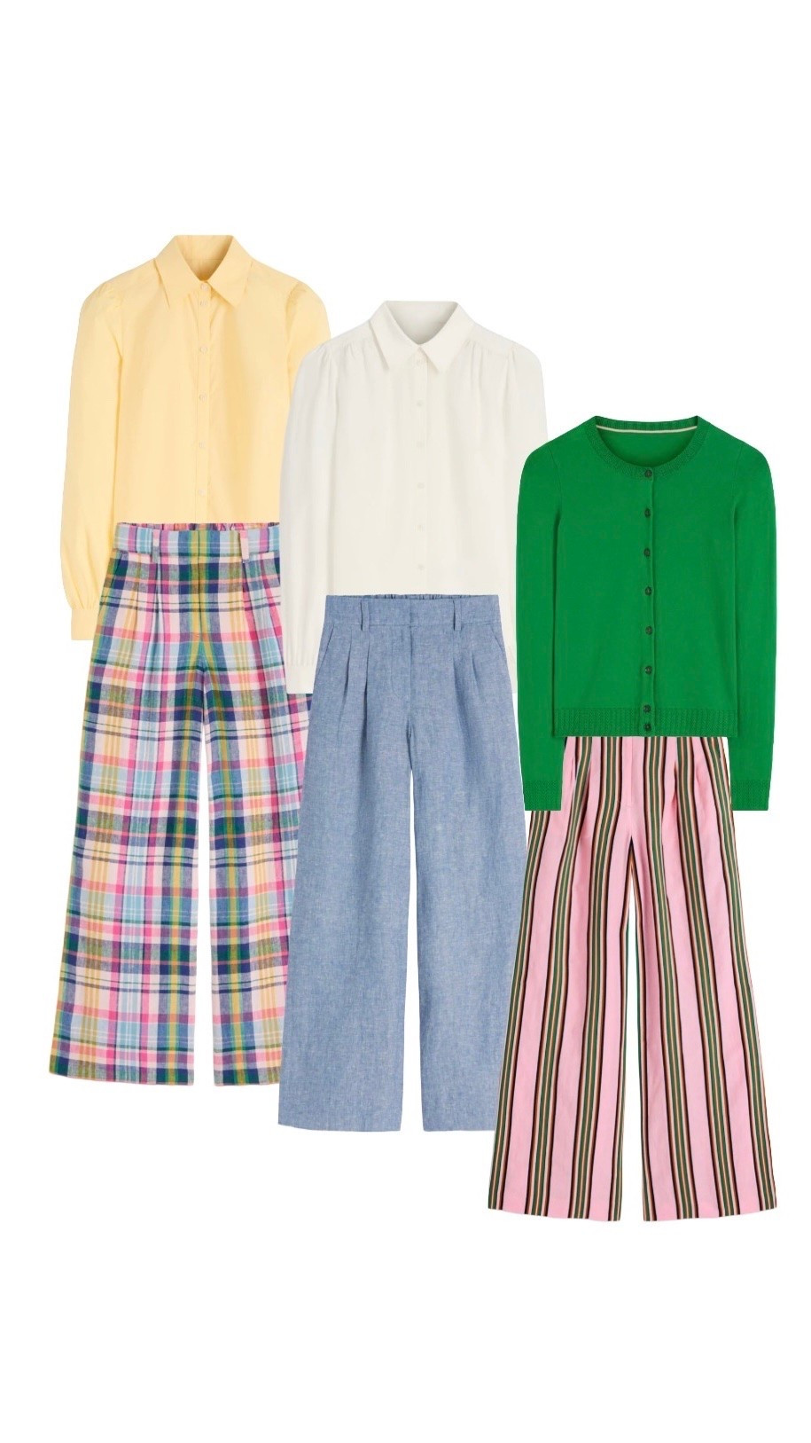 Boden is offering a 25% discount on ALL items this bank holiday! Here are some of my favourite SS26 pieces - mix and match the tops with these wide leg trousers 🌈 

#LTKsale

#LTKuk #LTKeurope #LTKsummer