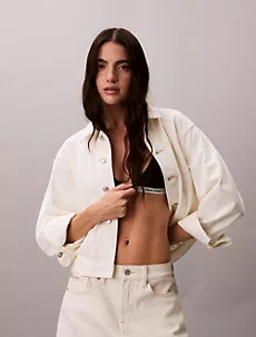 Denim Cinched Trucker Jacket | Calvin Klein | Calvin Klein (US)