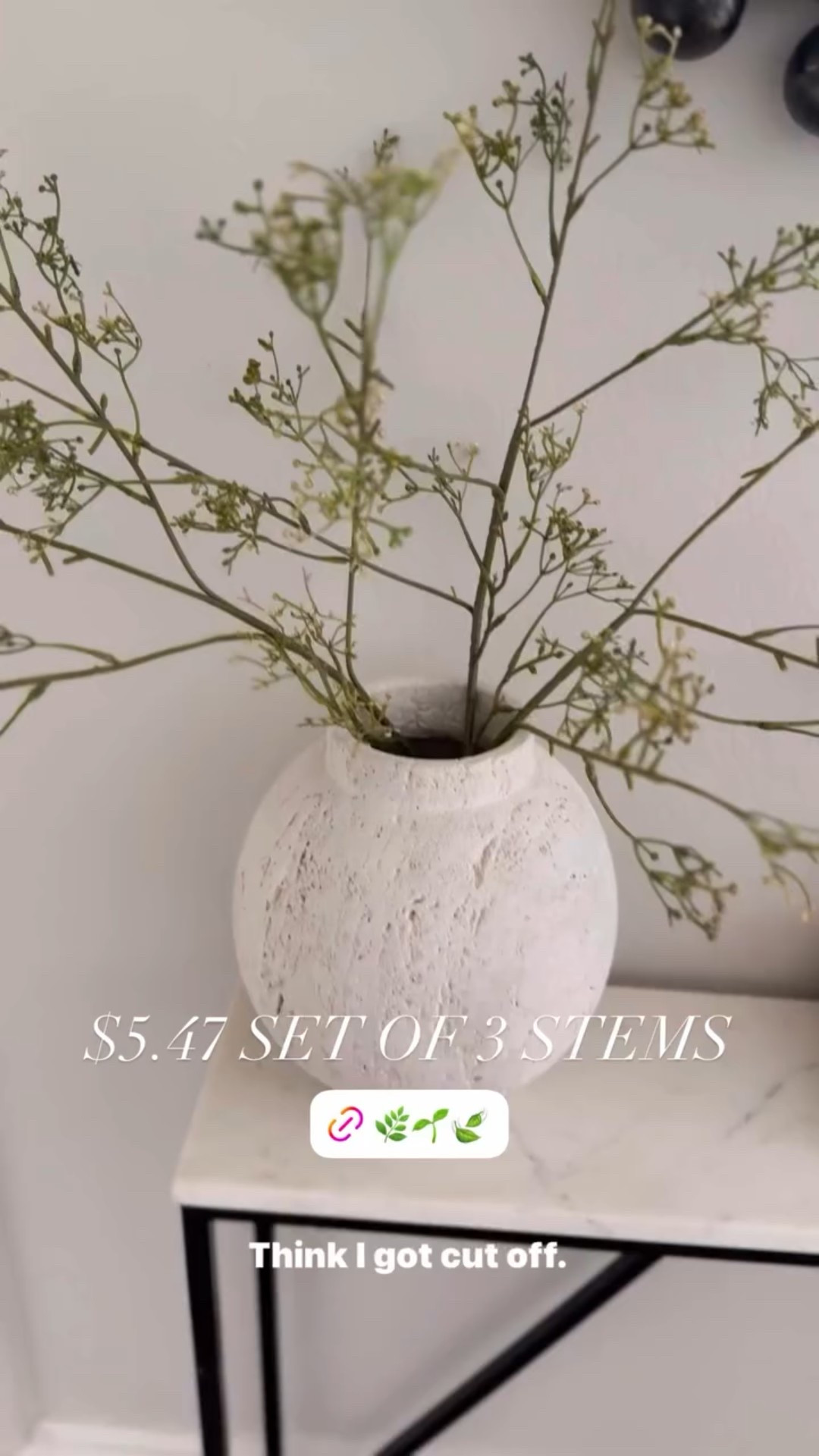 Small console table styling! These set of stems are only $5.47 and I love how wispy and thin they are! 

* I linked similar if items on table were from HomeGoods!

Home decor, home decor inspo, faux stems, Walmart, Walmart home, console table styling, sofa table styling, fall home decor, vignette, affordable decor 

#LTKFindsUnder50 #LTKHome #LTKSaleAlert