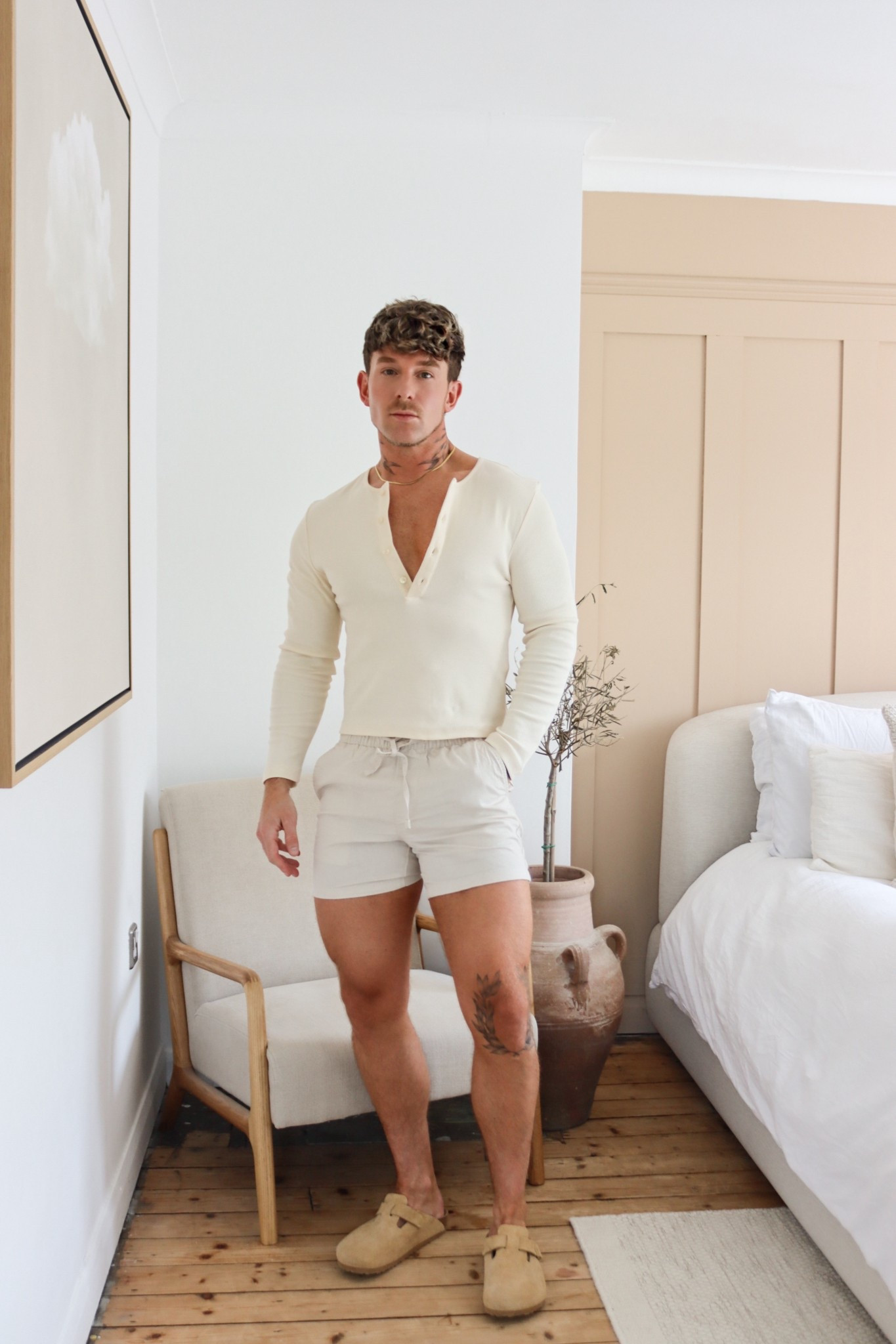 The dropped ribbed Henley 👌🏻

#LTKmens #LTKuk #LTKsummer