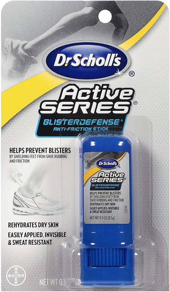 Dr. Scholls Blister Defense Anti-Friction Stick .3 oz (8.5 g) | Amazon (US)